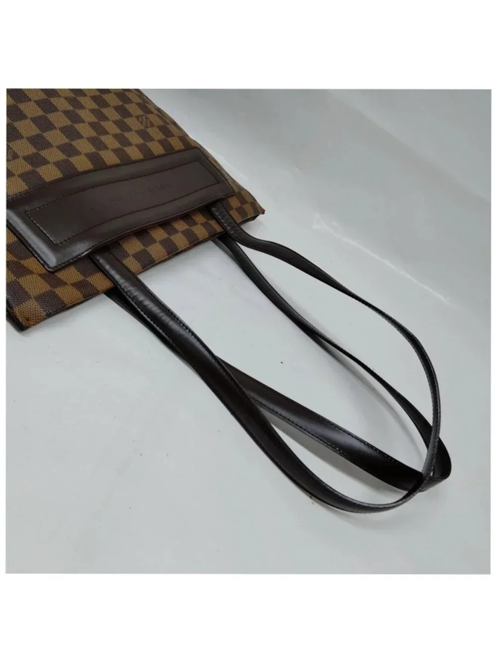 Authentic Louis Vuitton Parioli PM Damier Ebene Tote Bag